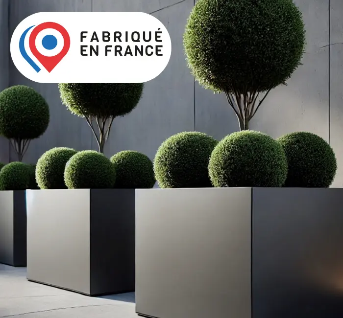 Polycomm design fabrication meuble polyester jardiniere polyester mobilier polyester made in france